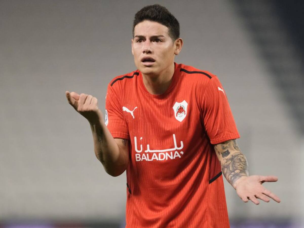 James Rodríguez, en una jaula de oro: se queda en el Al-Rayyan