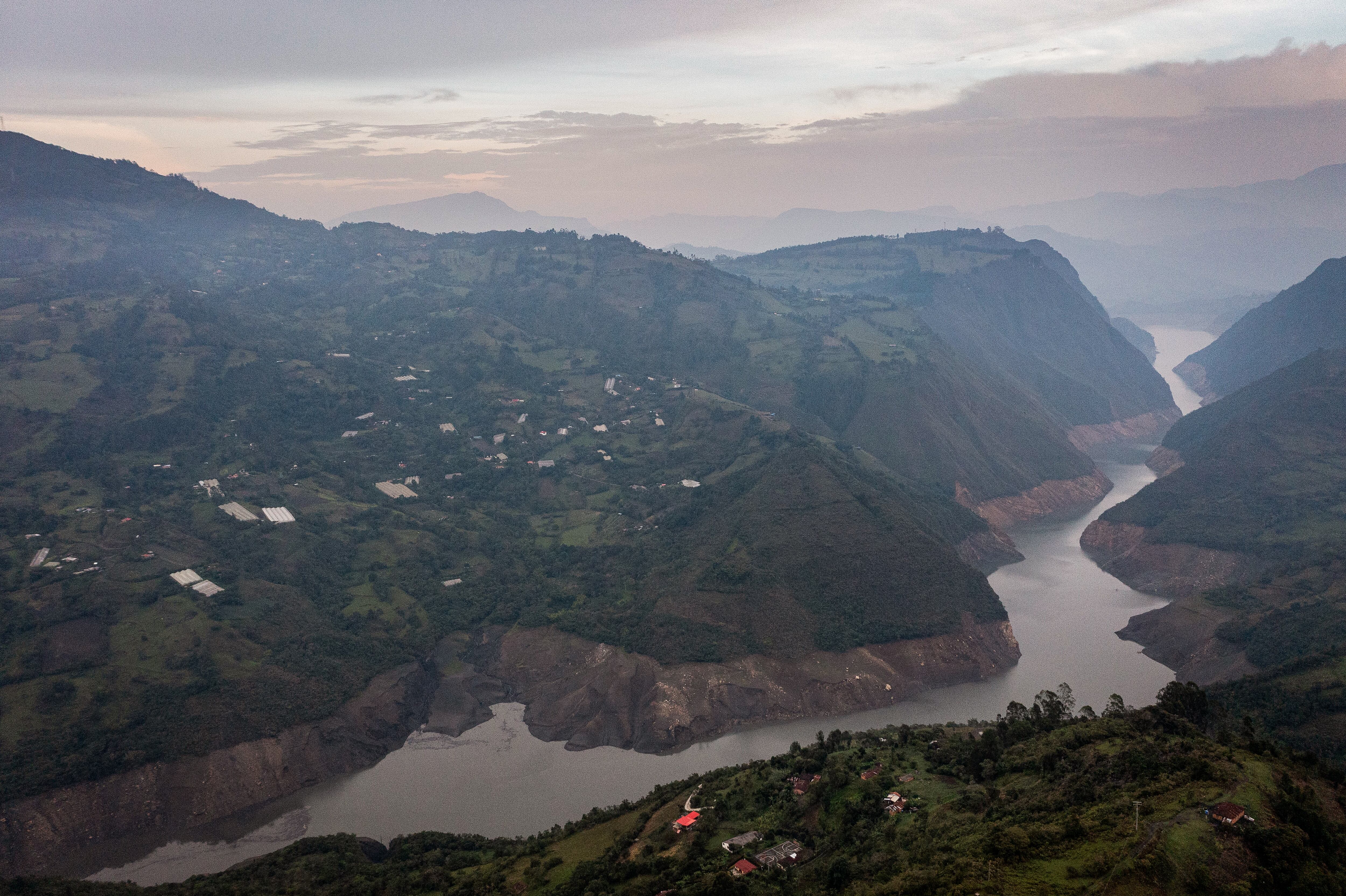 Embalses del Guavio, Colombia. (Colprensa)