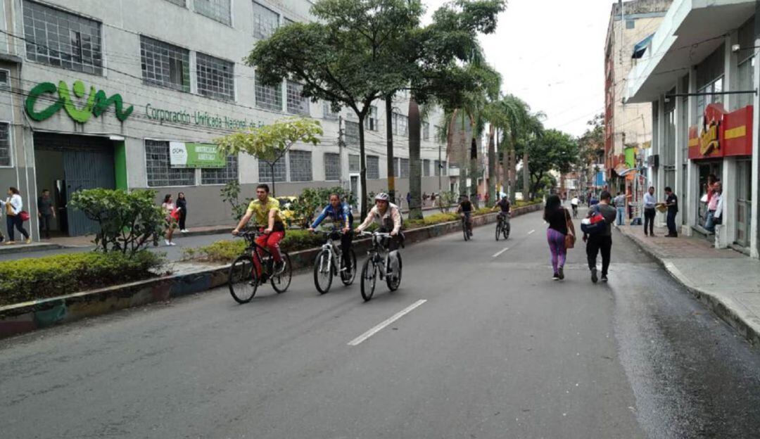 Día sin carro y sin moto 