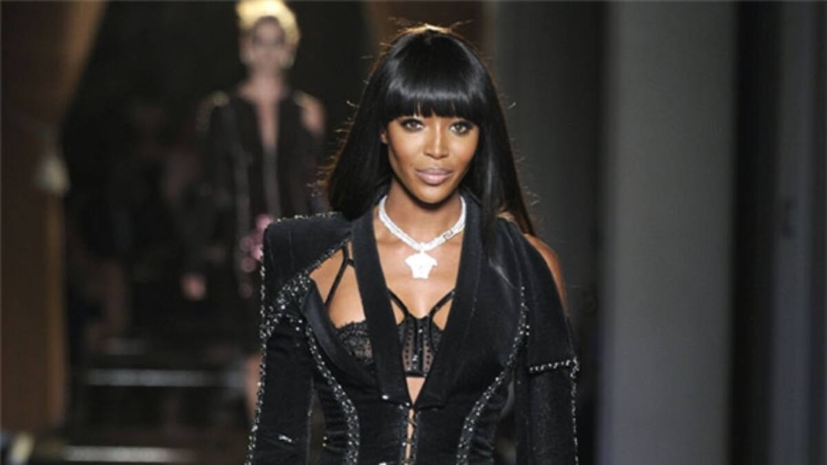 Naomi Campbell solo se alimentó de zumo para regresar a las pasarelas