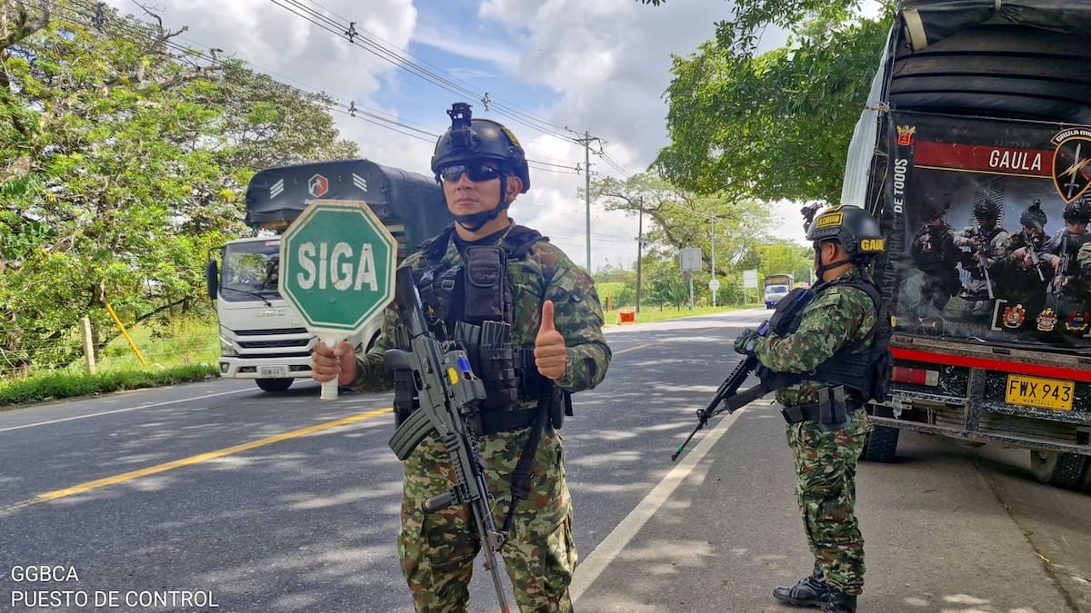 Ejército Nacional reactivó la campaña Viaje Seguro en las vías de Córdoba, Sucre y el Bajo Cauca