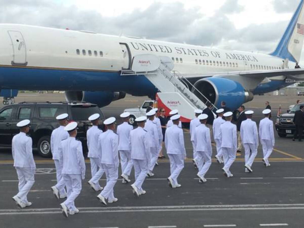 Vicepresidente de Estados Unidos arriba a Cartagena para reunión con presidente Santos