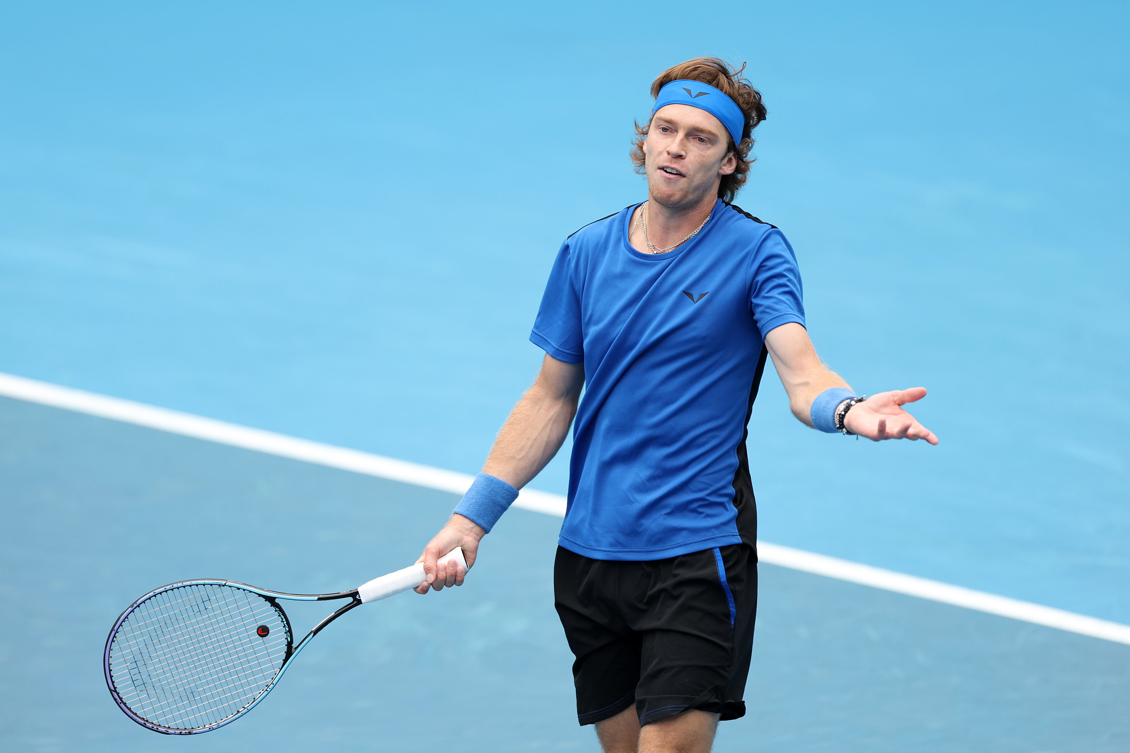 Andrey Rublev, tenista ruso. (Photo by Mackenzie Sweetnam/Getty Images)