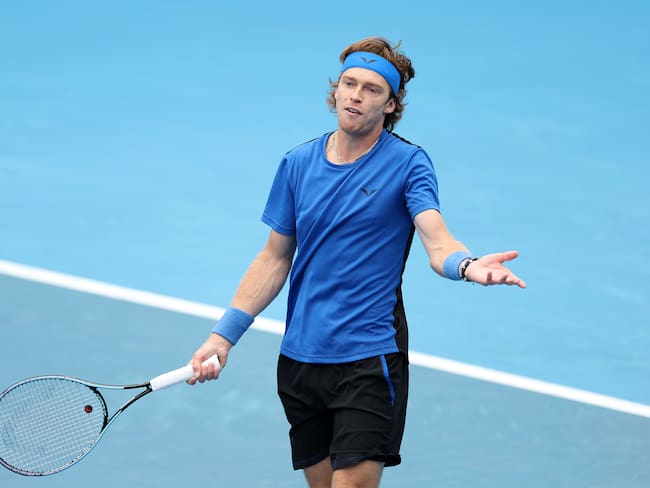 Andrey Rublev, tenista ruso. (Photo by Mackenzie Sweetnam/Getty Images)