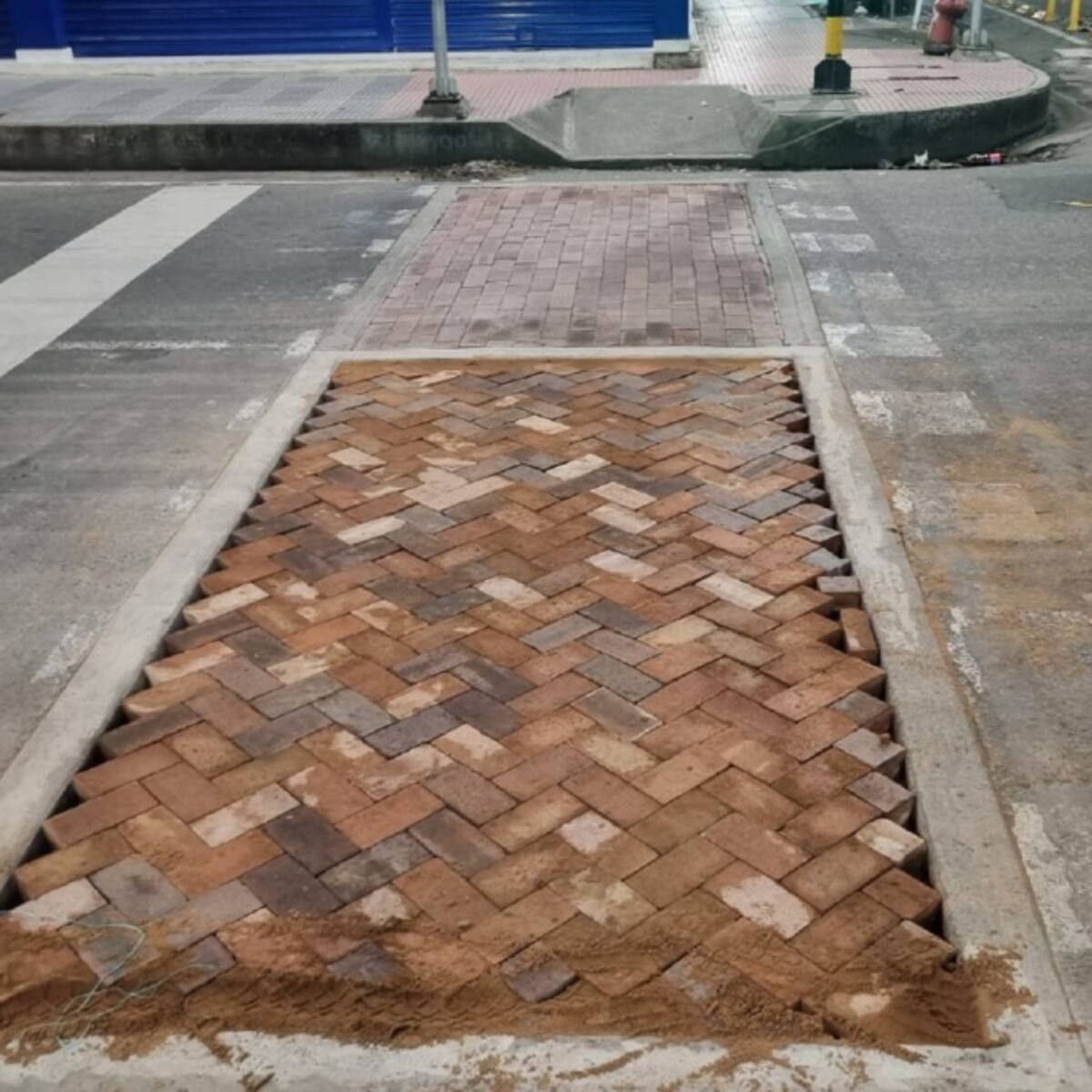 Inició cambio de adoquín en cruces viales de Cúcuta