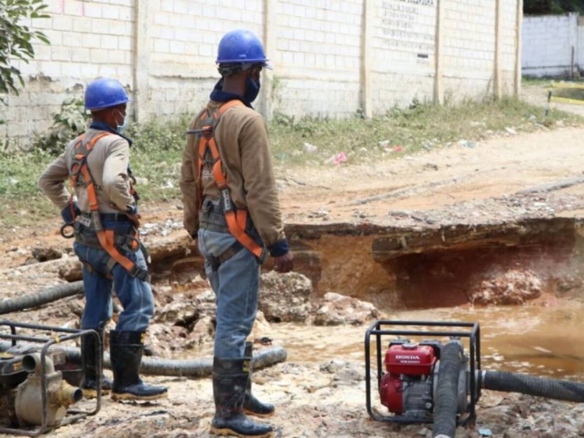 Servicio de agua en Cartagena sería restablecido este sábado: Acuacar
