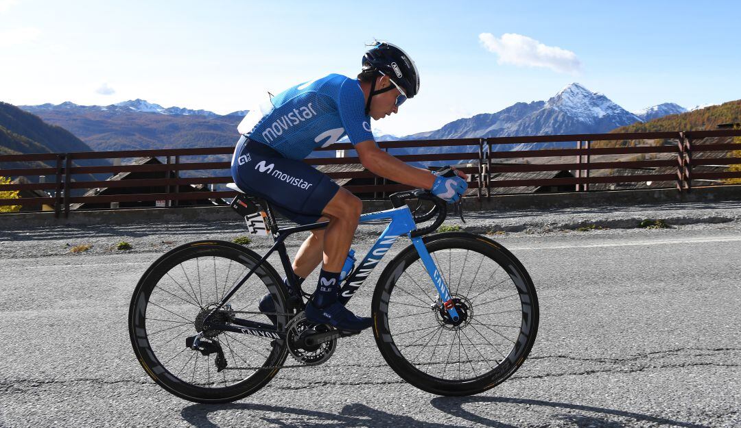 Einer Rubio participó en la edición del Giro de Italia anterior con el Movistar Team.