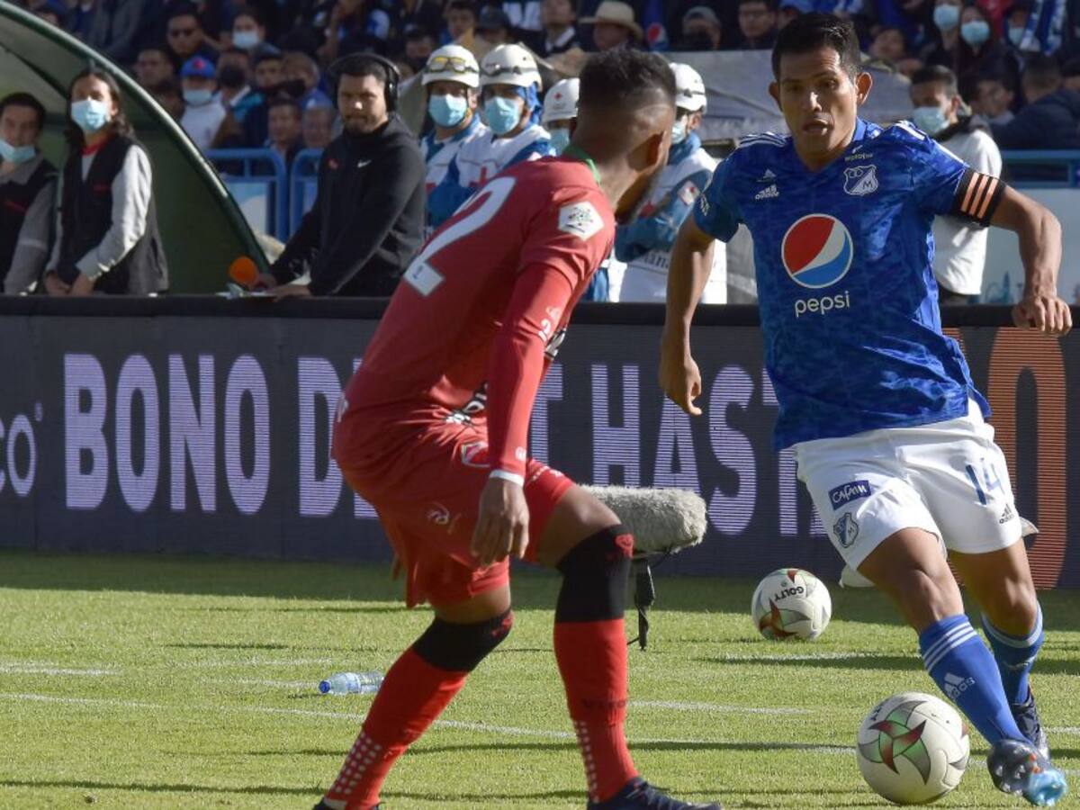 Millonarios se queda con la victoria ante Patriotas y es líder con Tolima