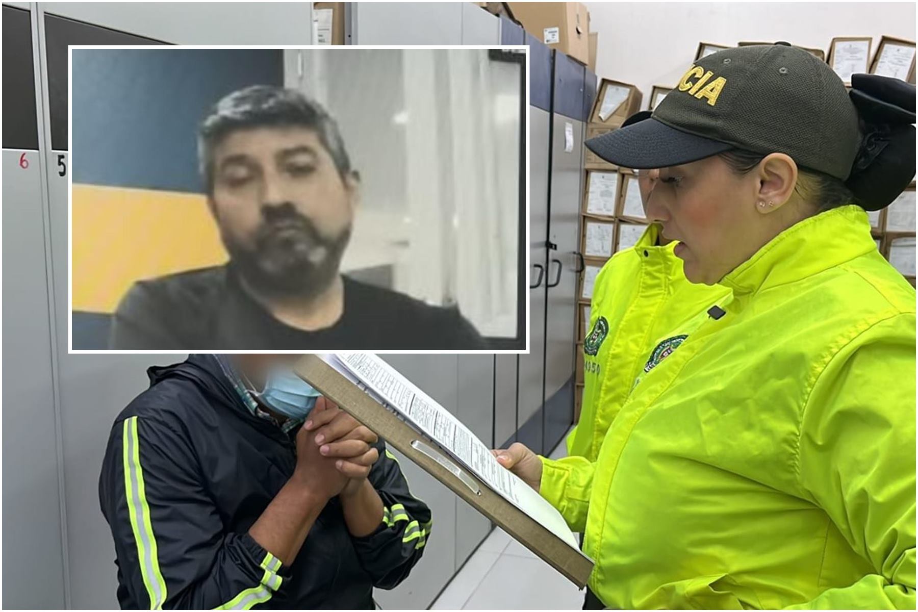 William Robert Moreno Oviedo, capturado en Ibagué