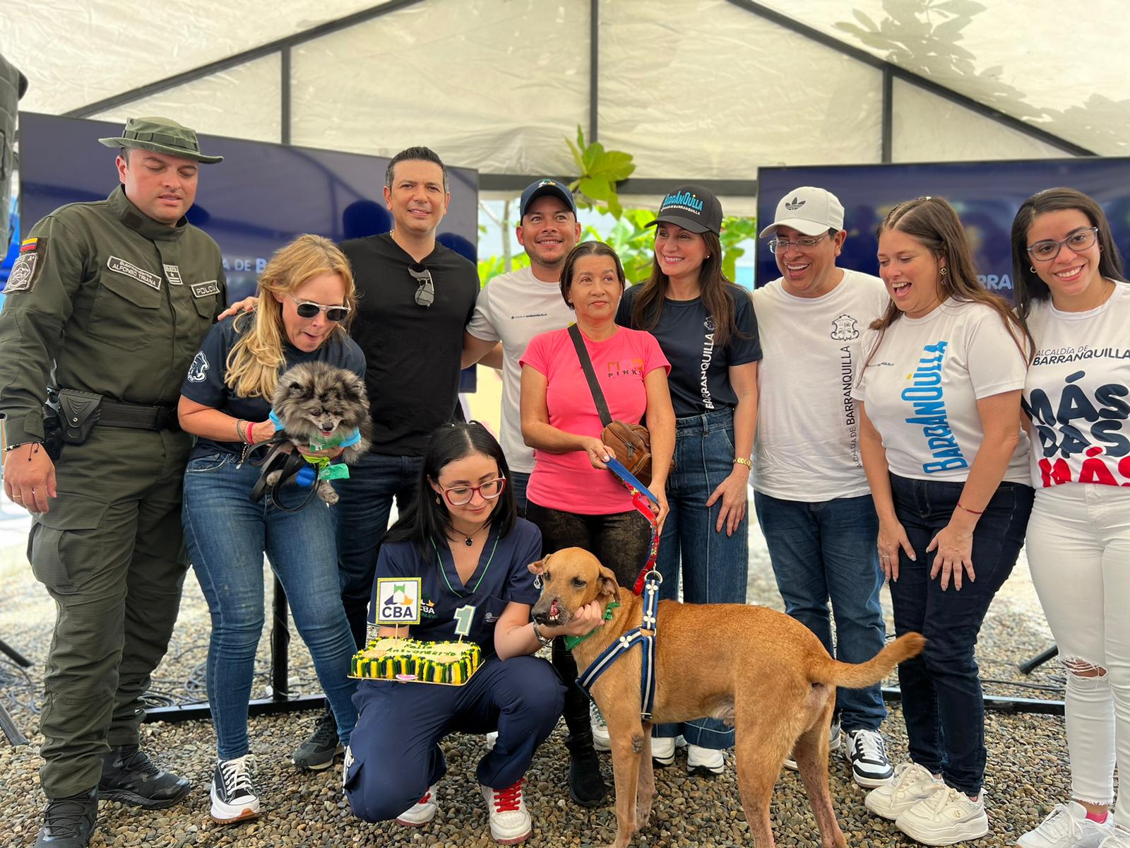 Primer aniversario del Centro de Bienestar Animal (CBA). Foto: cortesía.