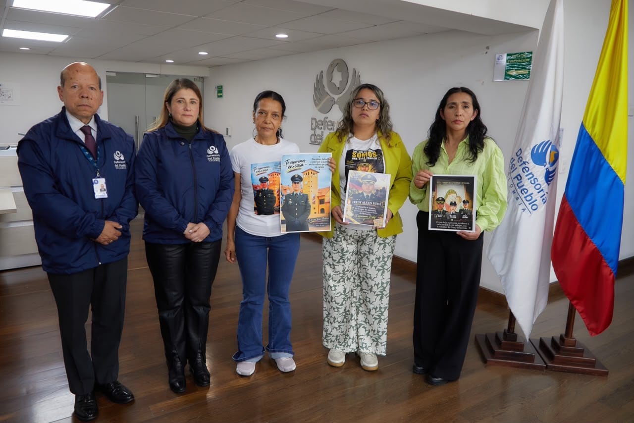 La Defensora del Pueblo, Iris Marín, sostuvo un diálogo con familiares de secuestrados