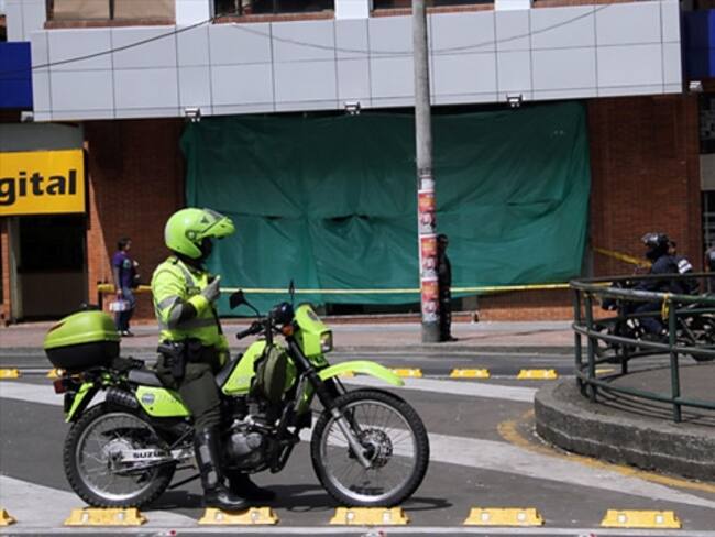 Patrullero narra momentos de la explosión de uno de los petardos en Bogotá