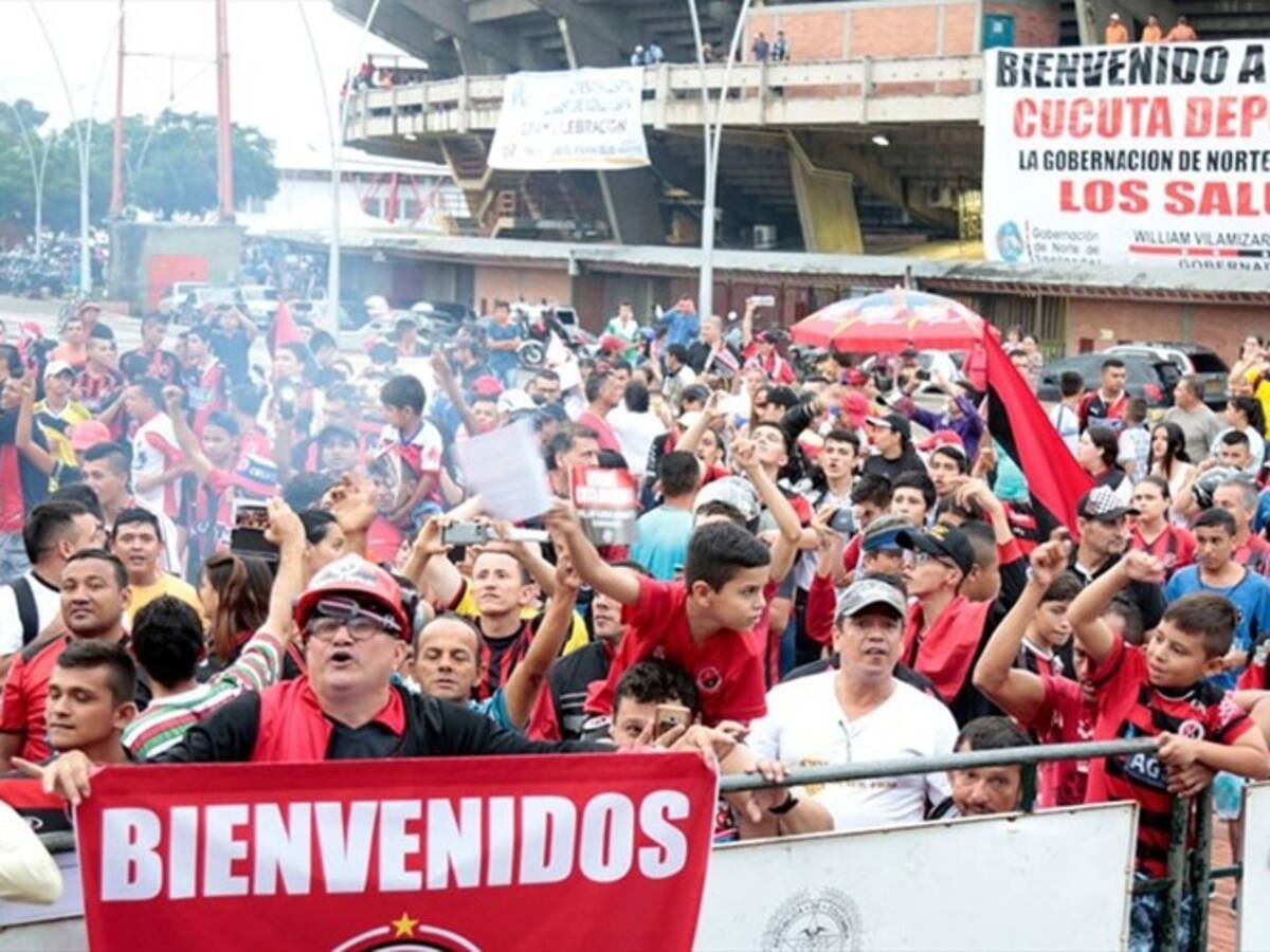 El Cúcuta Deportivo volvió a su casa