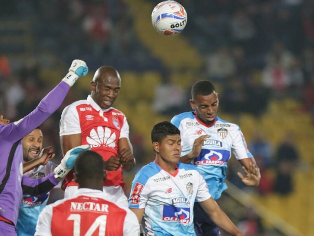 Santa Fe y Junior no se sacaron diferencias en partidazo en El Campín