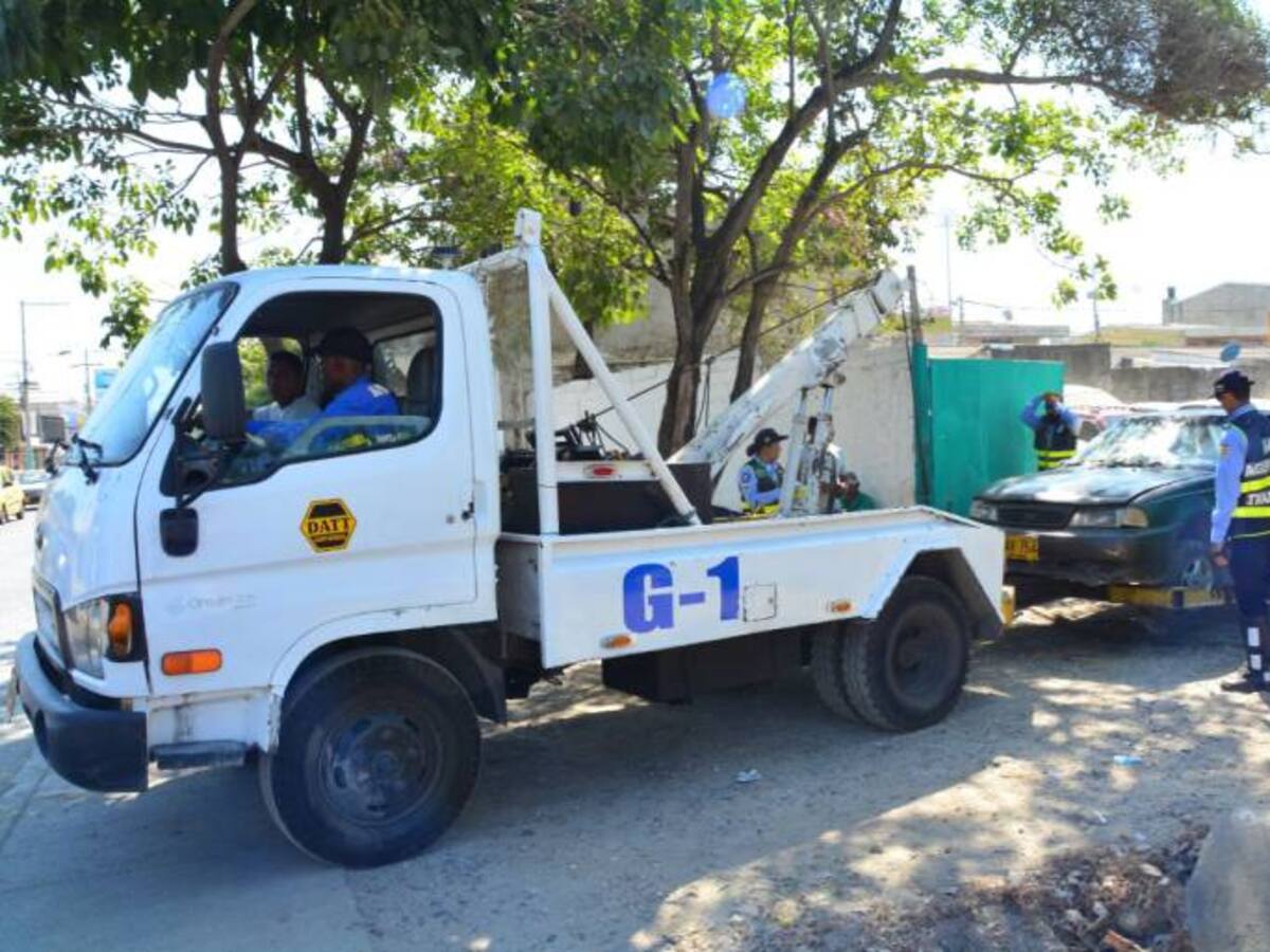 Este año van 125 vehículos inmovilizados por servicio ilegal en Cartagena