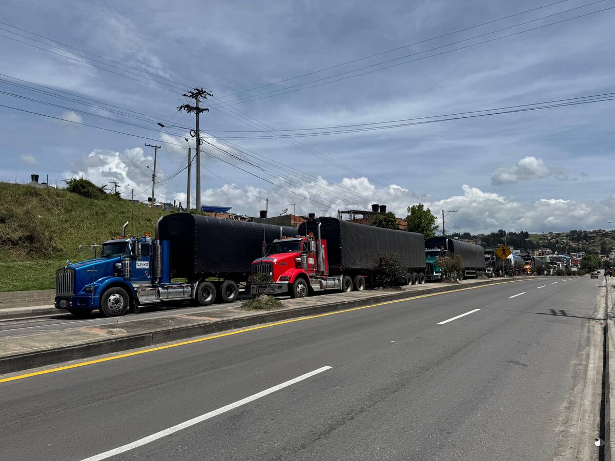 Toneladas de alimentos represadas: balance en el inicio del cuarto día de paro en Boyacá