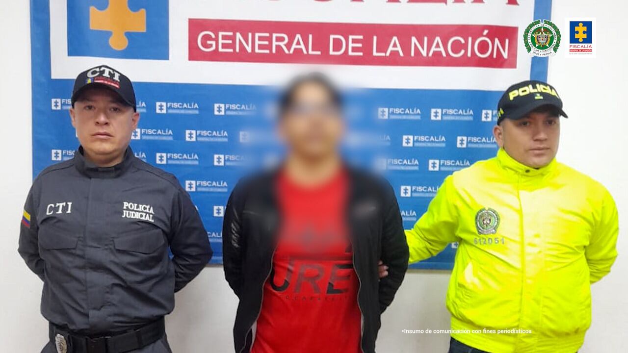 Capturado por presunto abuso sexual a su hija - Foto: Fiscalía.