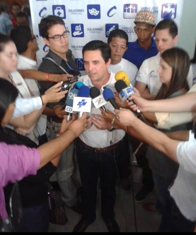 Candidato a la alcaldía de Cali