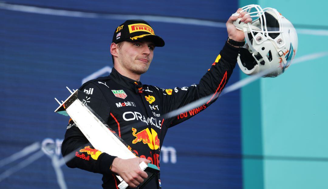 Max Verstappen, ganador del GP de Miami