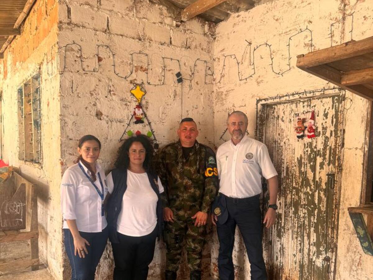 Jefe de Misión OEA se compromete en agilizar ante el Gobierno el proceso de paz con ACSN