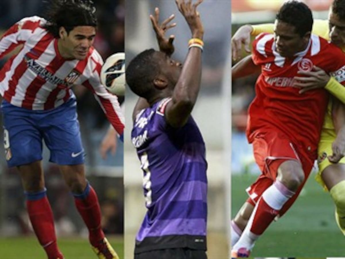 Falcao, Jackson y Bacca, en el top de goleadores 'domésticos'