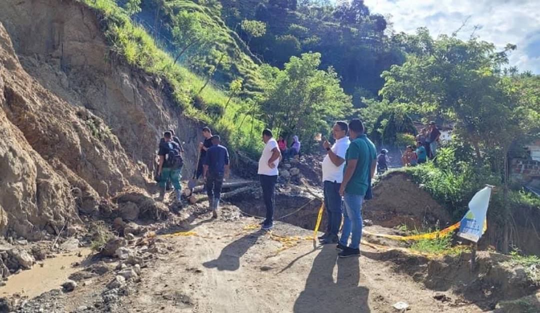 Alerta Roja en varios sectores de Marmato, Caldas. Crédito: Alcaldía de Marmato, Caldas.