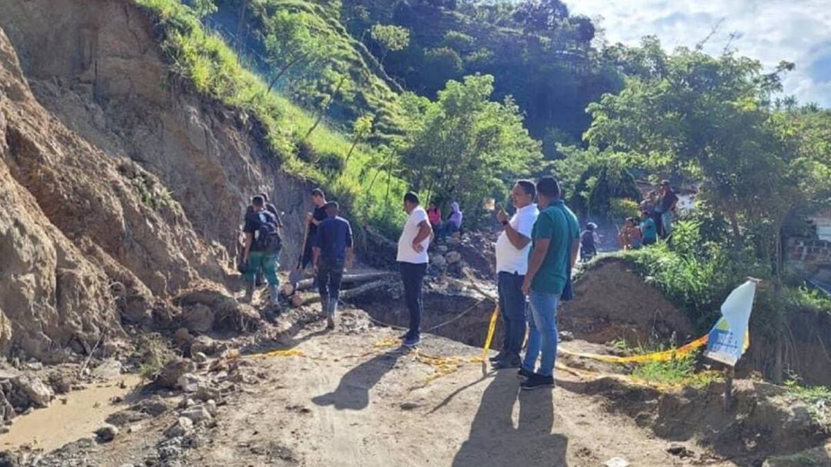 En Marmato, Caldas, declaran alerta roja en varios sectores por el invierno