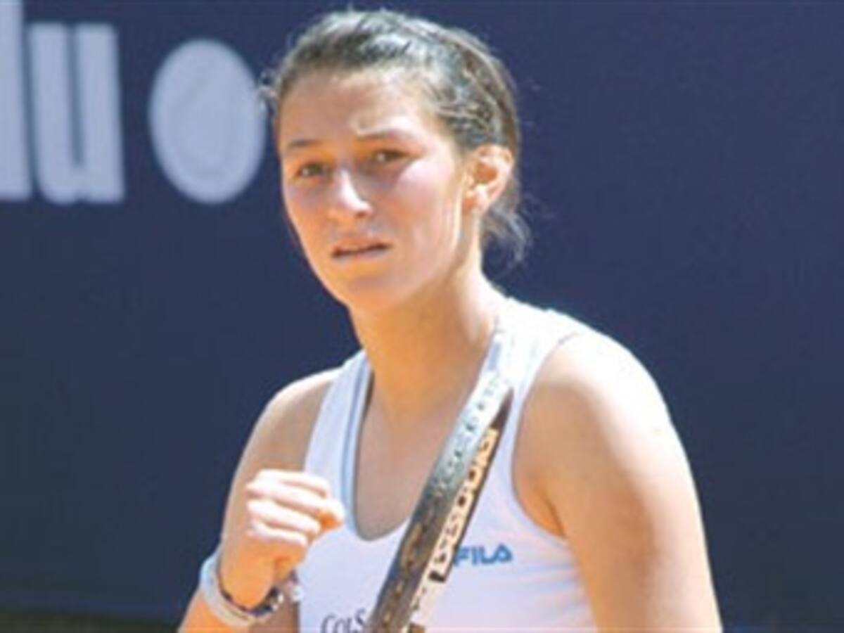Mariana Duque cae en Abierto de Tenis de Birmingham