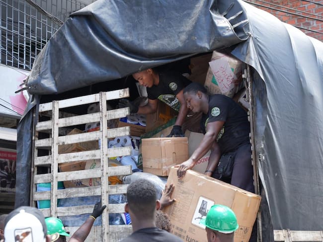 Ayudas humanitarias llegaron a Quibdó. // Alcaldía de Cartagena