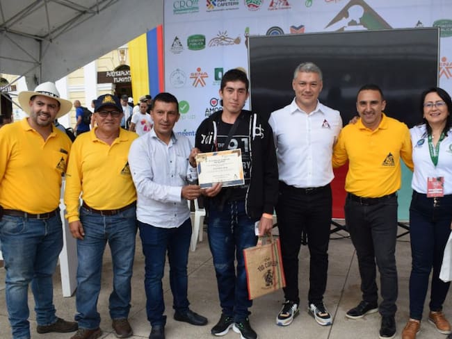 Ganador concurso departamental de  calidad café, Quindío