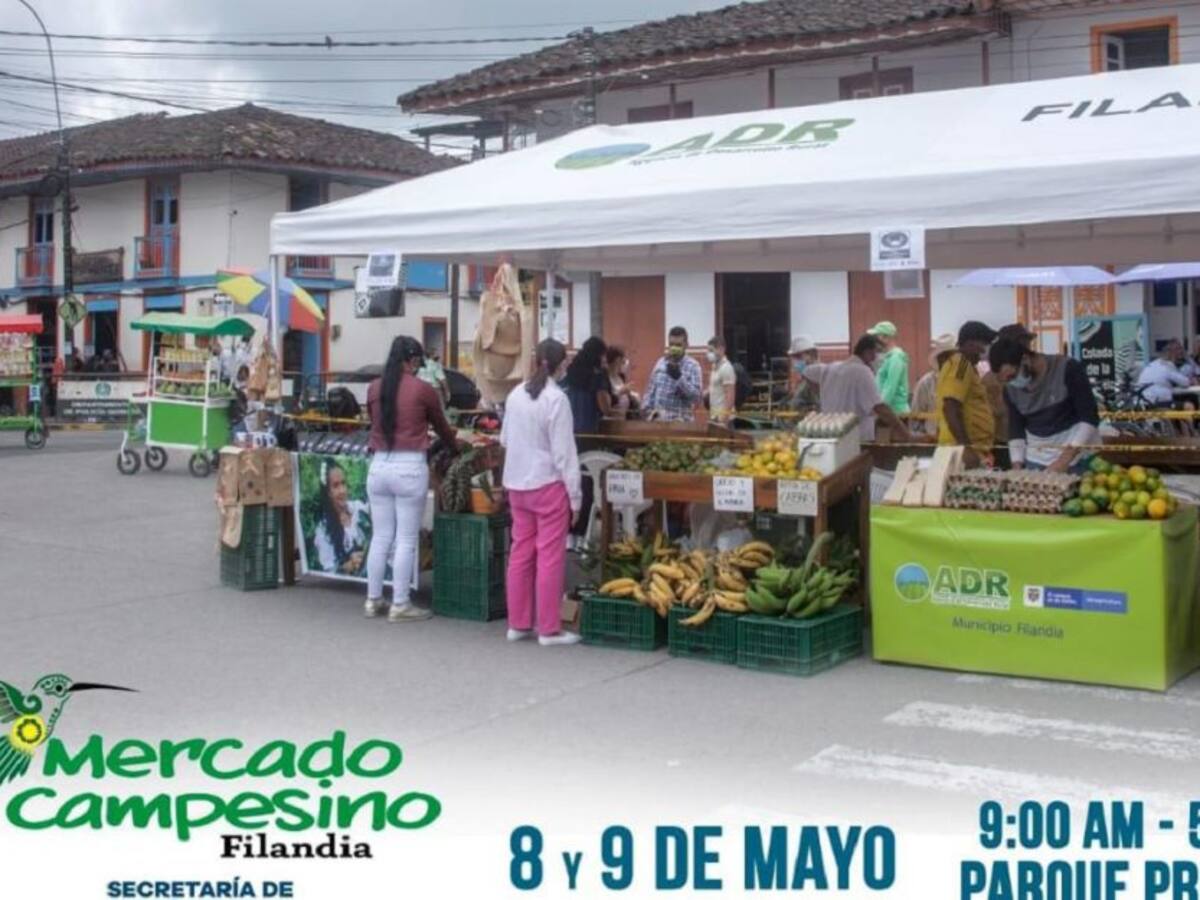 Mercados campesinos este fin de semana en los municipios del Quindío