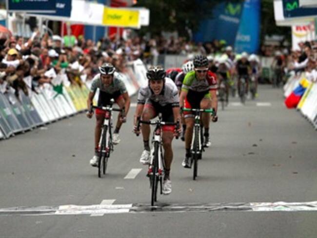 En su tierra ganó Oscar Sánchez la sexta etapa de la Vuelta a Colombia