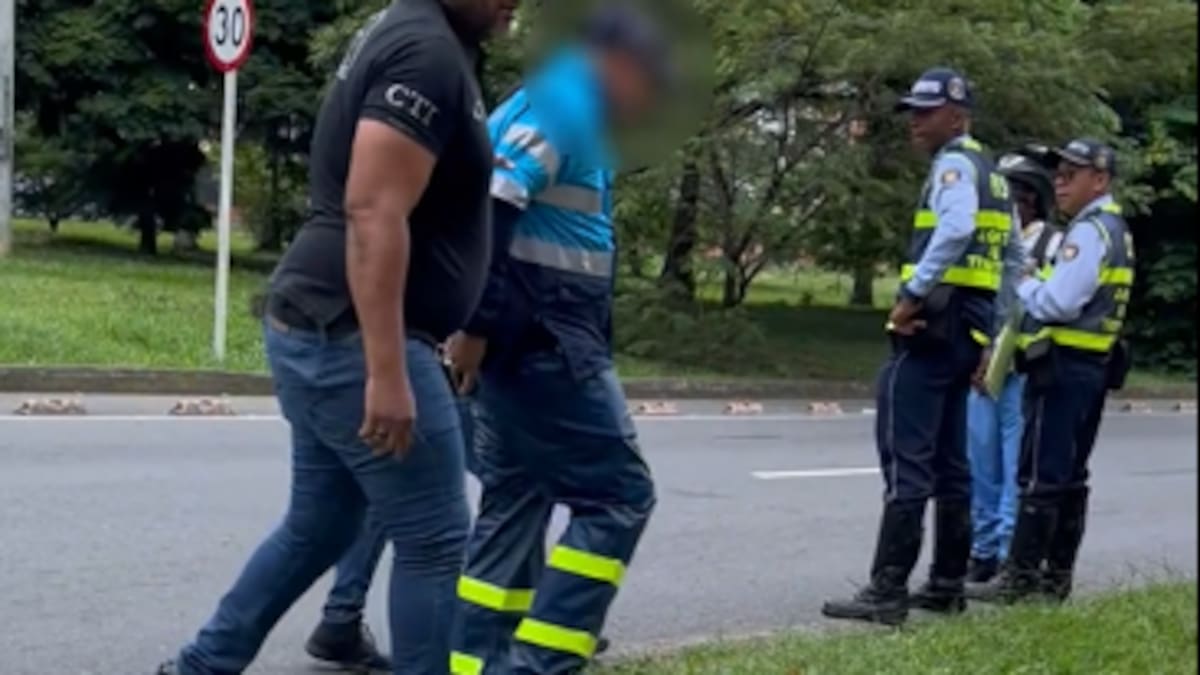 En Cali: Agente de tránsito es capturado por violencia intrafamiliar
