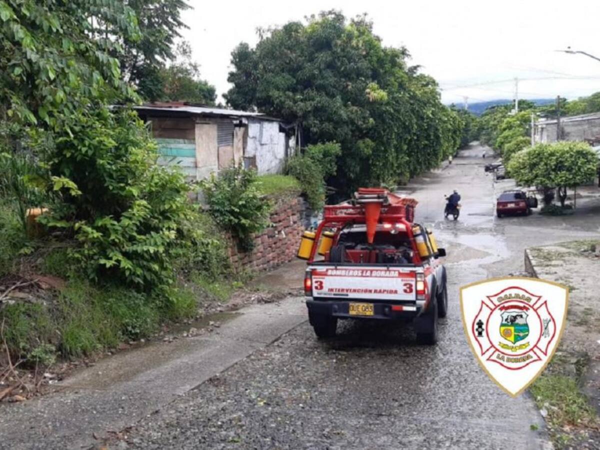 Inundaciones y viviendas afectadas ha dejado las lluvias en La Dorada
