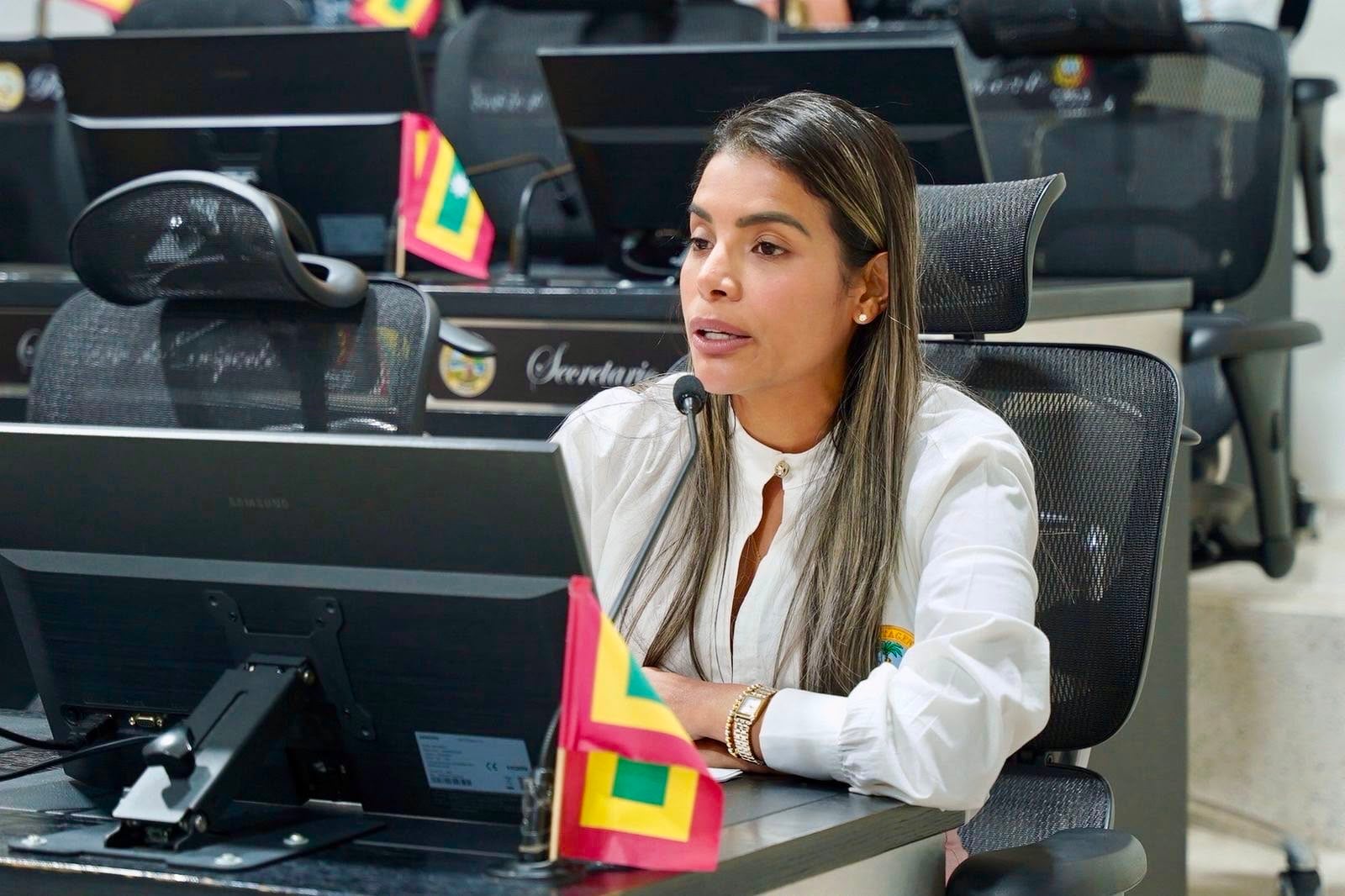 Yira Morales, directora Talento Humano. // Alcaldía de Cartagena