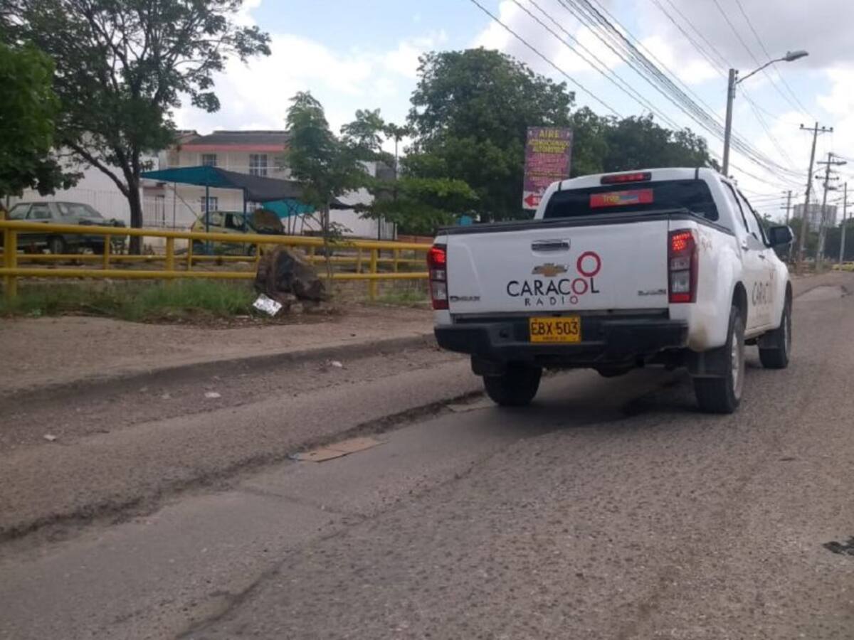 Contraflujo en el barrio Nuevo Bosque de Cartagena, sin dolientes