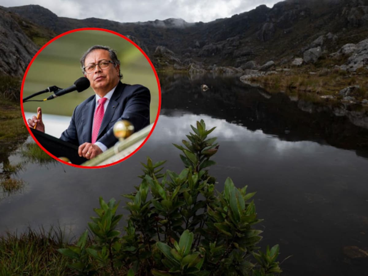 Presidente Petro volvió a referirse a la explotación de oro en Santurbán: “defenderemos la vida”
