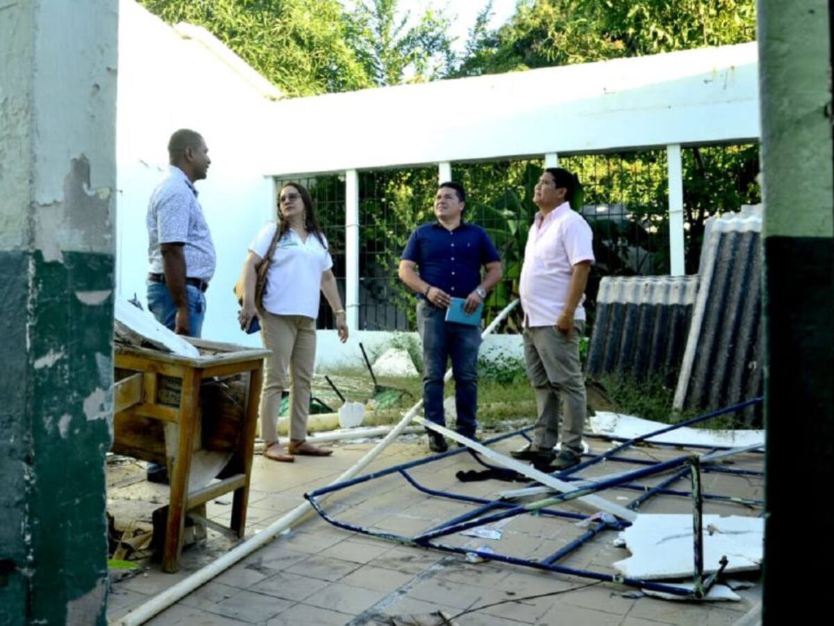 Realizan inspección técnica en colegios de Magangué, Bolívar