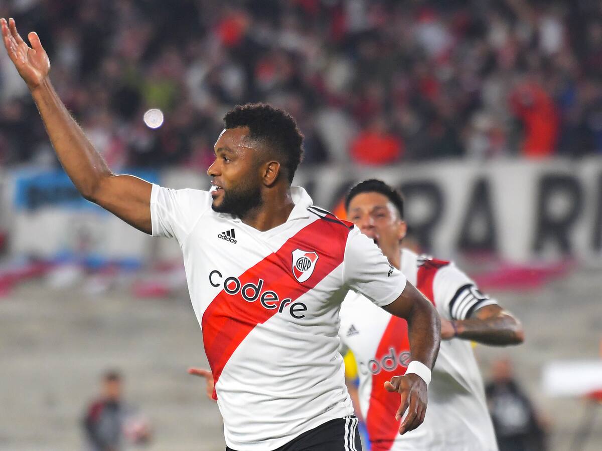 Demichelis elogia a Borja tras gol del triunfo en el Superclásico: “Tiene gran jerarquía”