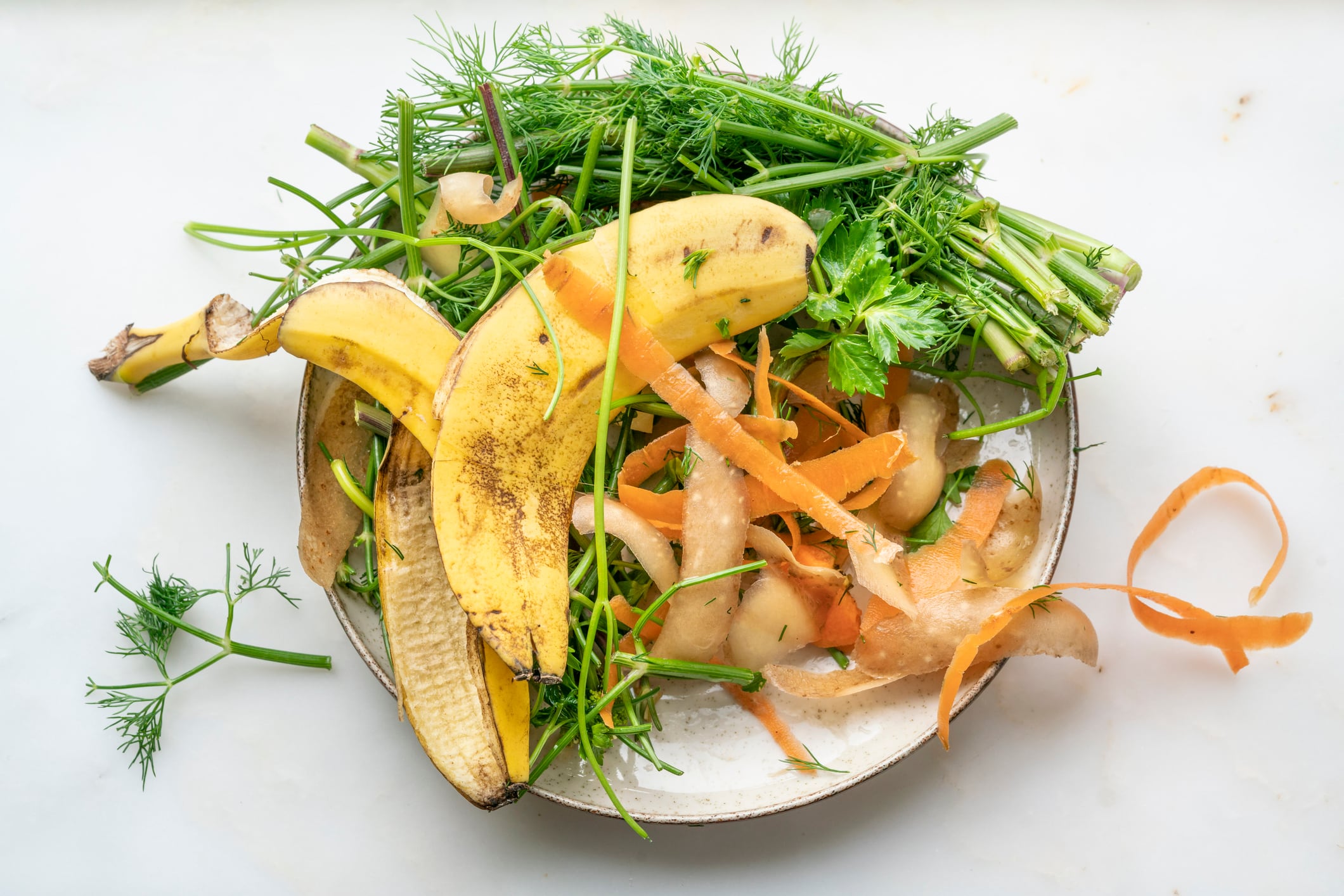 Cáscara de verduras, imagen de referencia // Getty Images