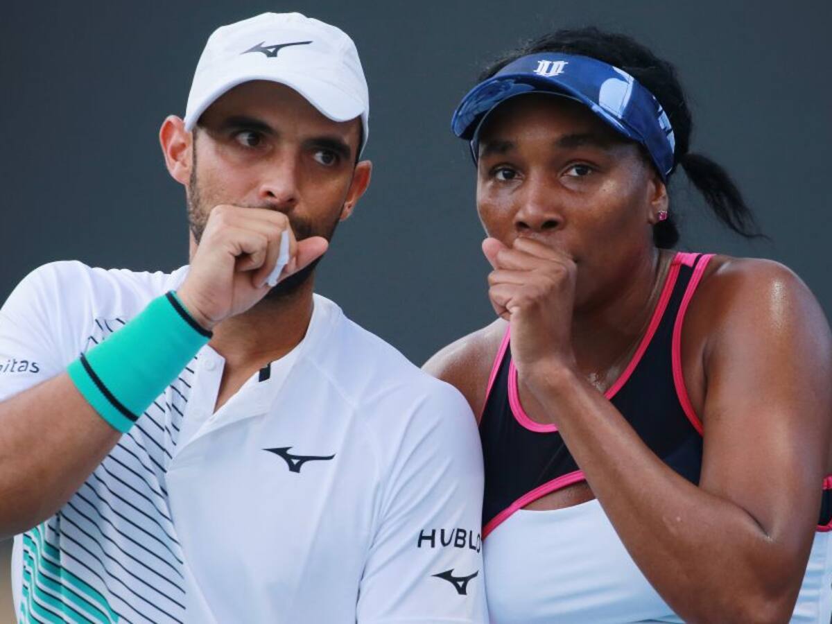 Cabal eliminado con Venus Williams de los dobles mixtos en Australian Open