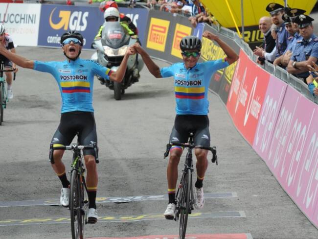 Colombia hace el 1-2 en la cuarta etapa del Giro de Italia Sub-23