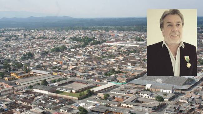 Periodista de Caracol Radio en Popayán, Alberto Ordoñez Muñoz.