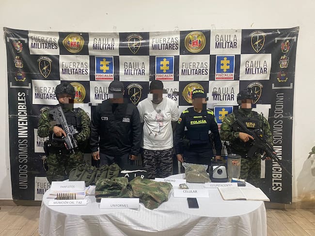 Cae en Cali a cabecilla de disidencias Farc por secuestro de comerciante