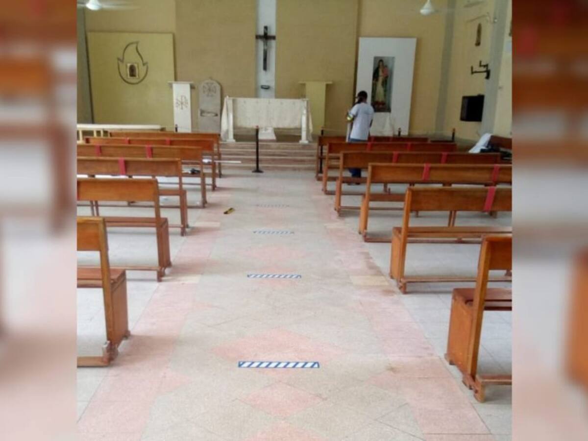 Iglesia en el Atlántico conforma 'Equipos de Bioseguridad Parroquial'