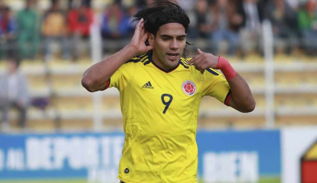 Falcao García con Colombia ante Bolivia en La Paz (2011)