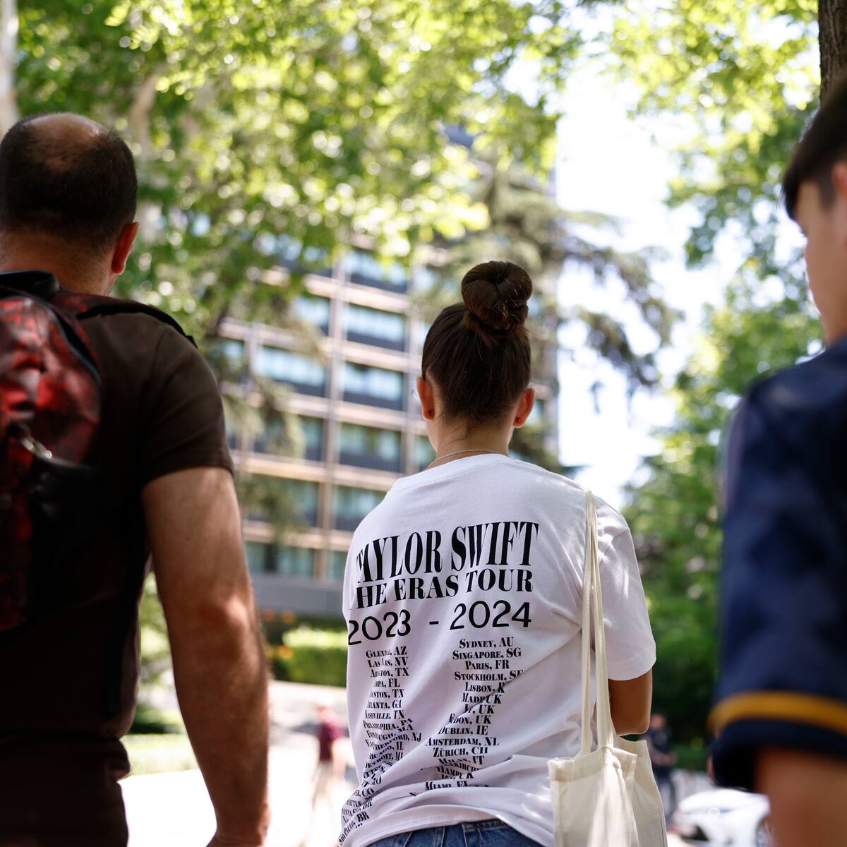 Madrid se prepara para el primer concierto de Taylor Swift en el Santiago Bernabéu