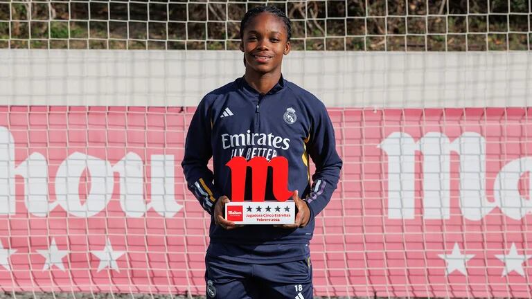 Linda Caicedo se lleva el premio a Mejor Jugadora del Mes / Real Madrid