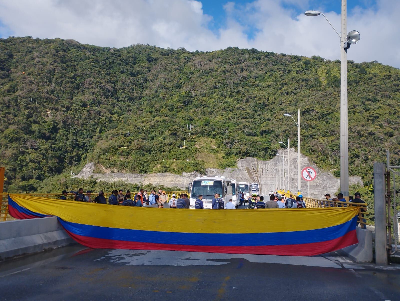 Bloqueos en Hidroituango