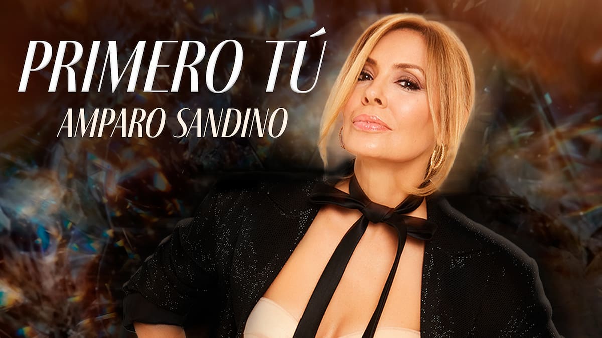 Amparo Sandino estrenó "Primero tú"
